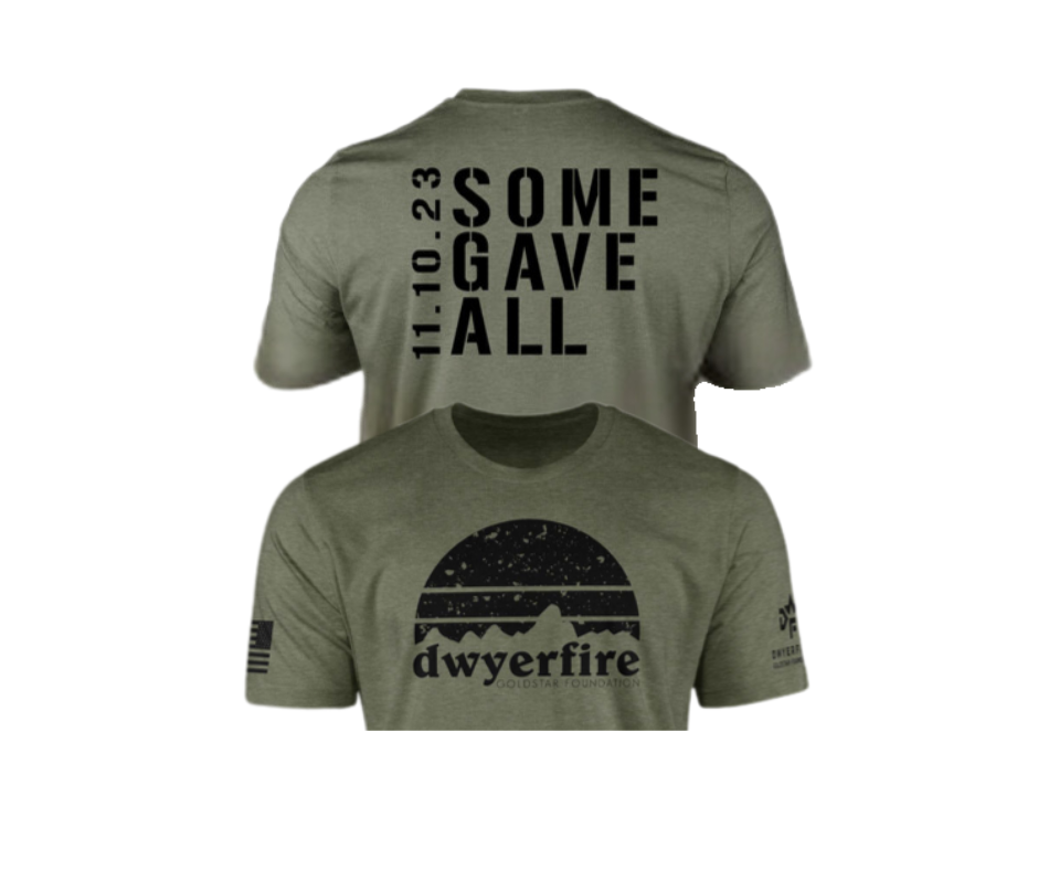 DWYERFIRE Military Green Anniversary T-Shirt